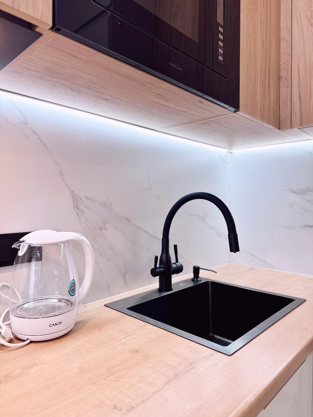 Квартира Marisol Aura Стильная Светлая в Современном ЖК