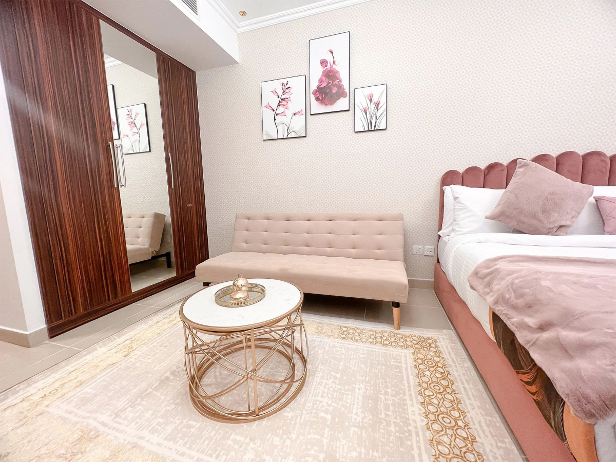 Апартаменты Cosmos Living Cozy Studio Near Dubai Marina