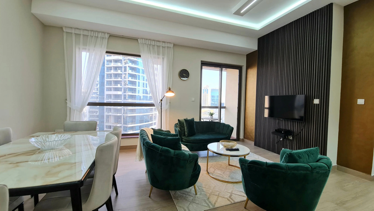 Апартаменты Marco Polo - High-rise 1BR Apt with Amazing Marina Views