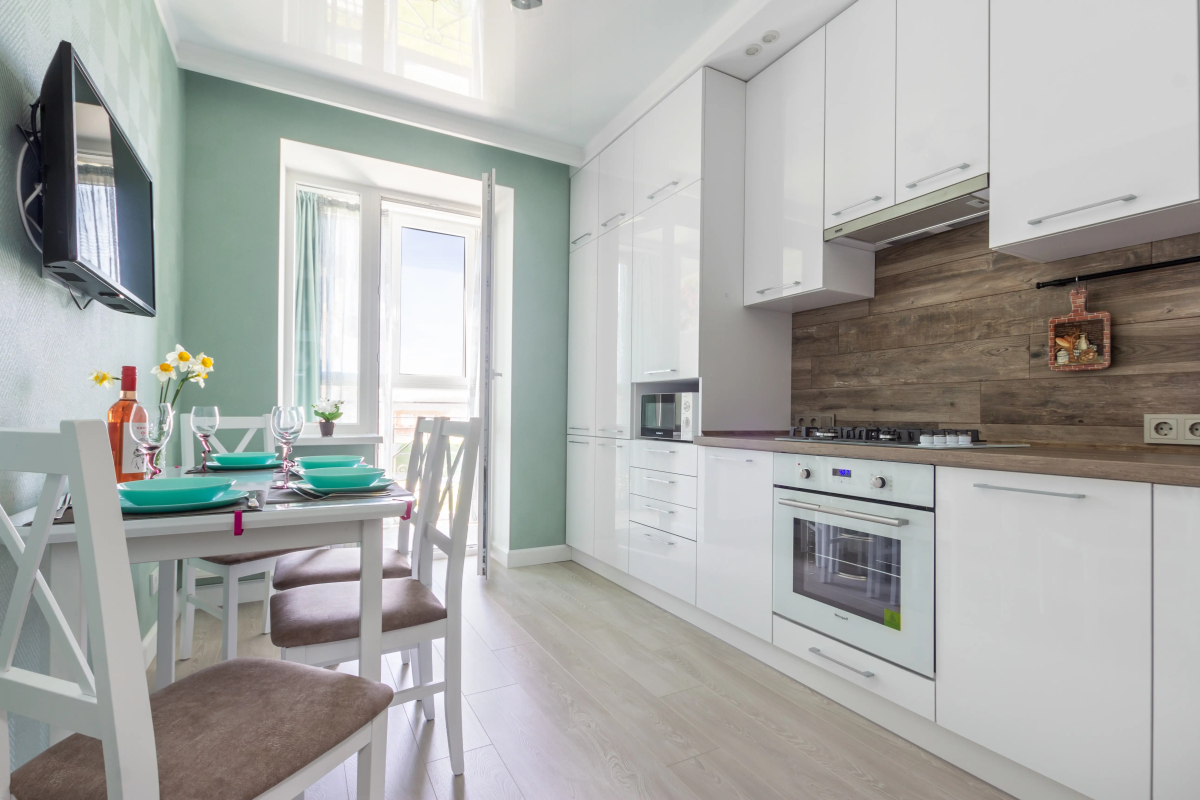 Квартира с видом на озеро