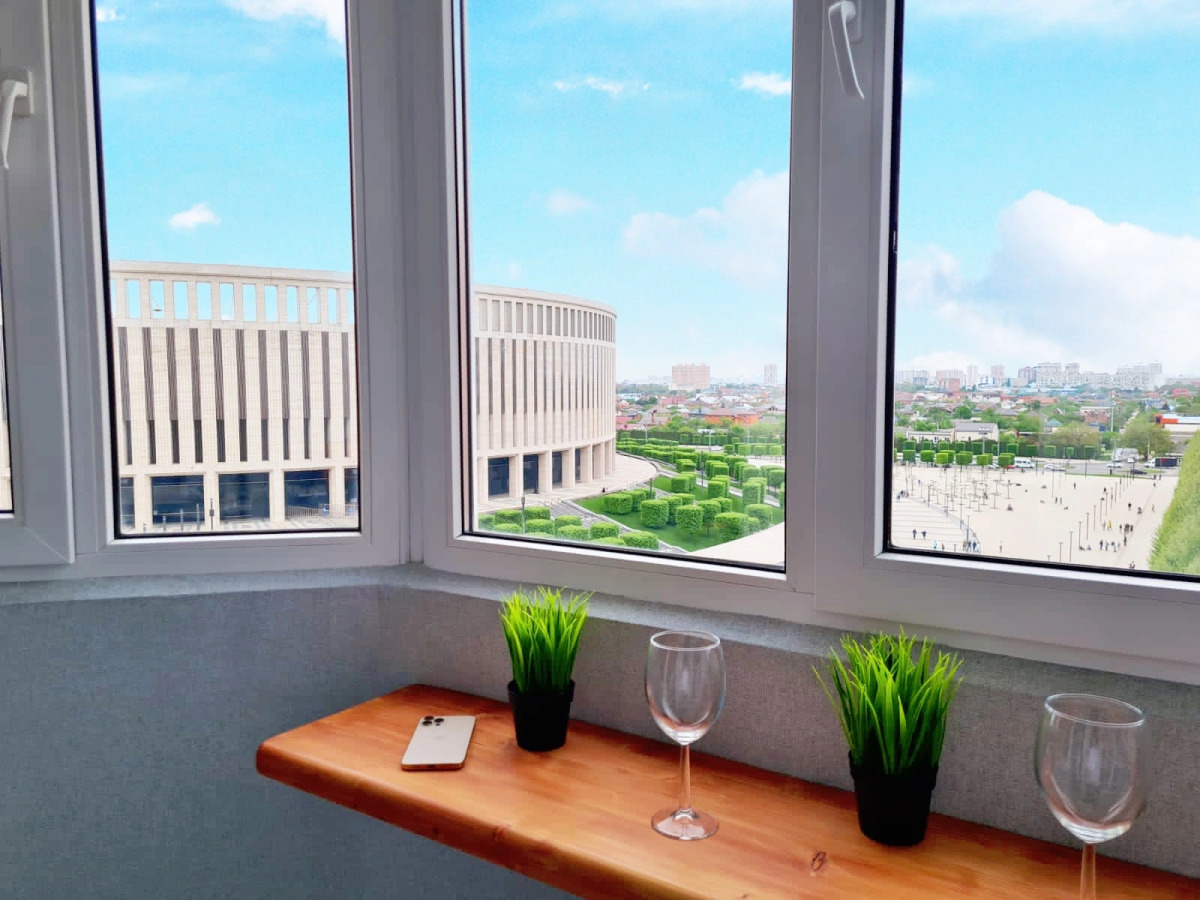 Апартаменты Dreamapart Вид на стадион Краснодар