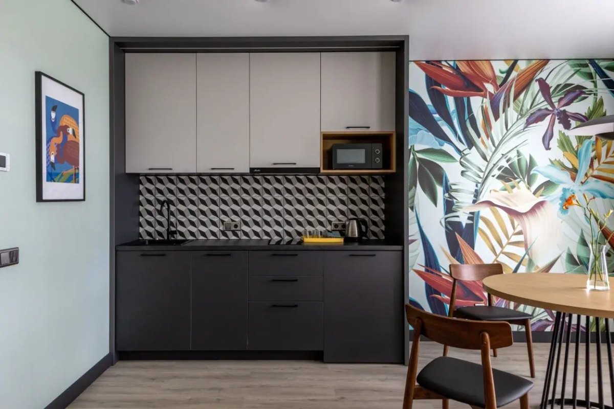 Apartments Malina Baden Studio Color