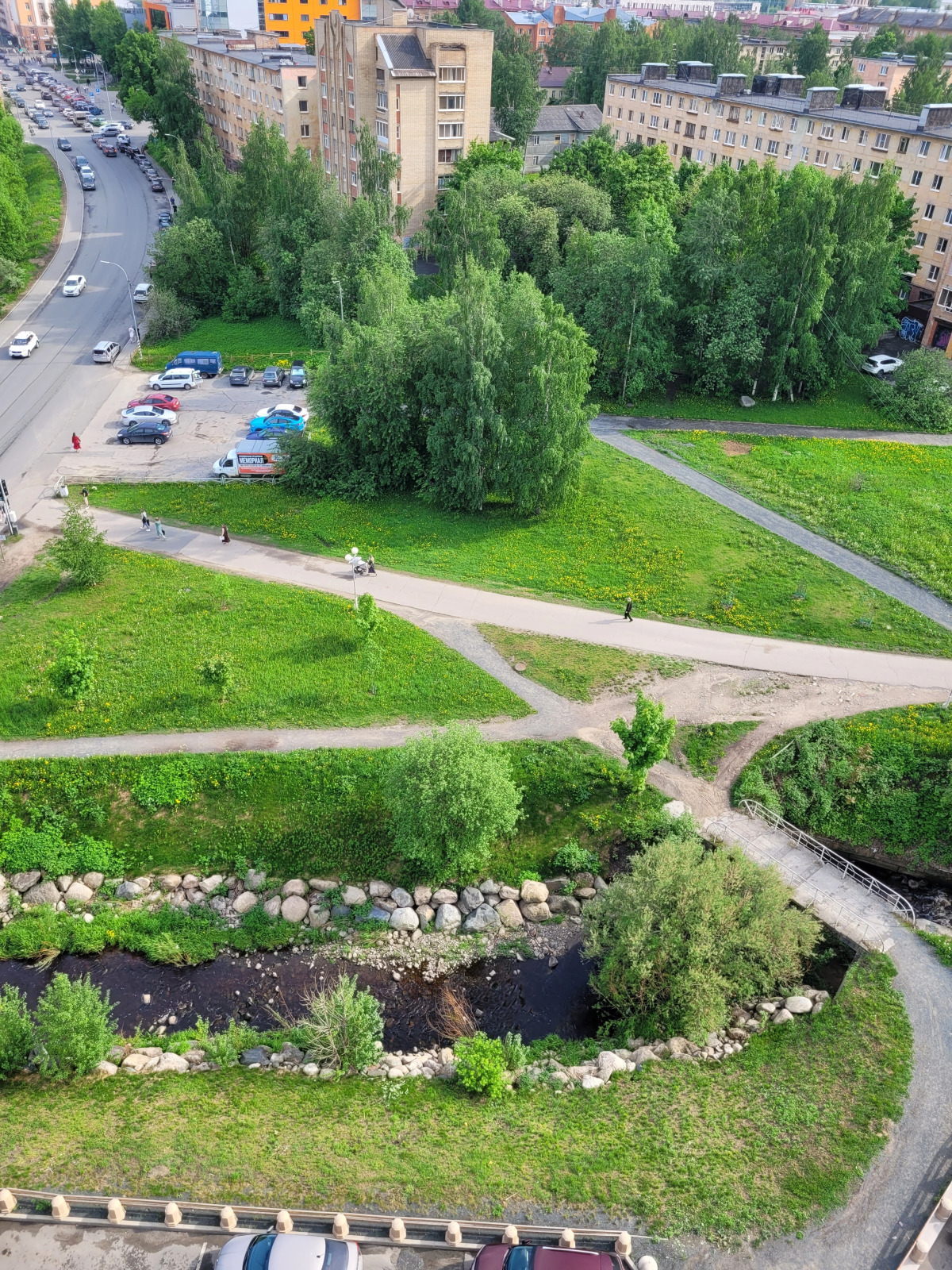 Новая квартира "На высоте" в центре города