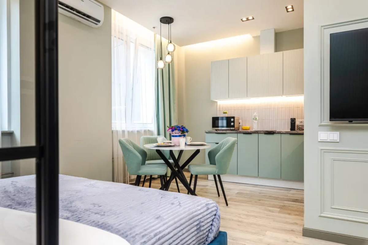 Апартаменты «Голубика, комфорт» в районе ВДНХ «Эстет Апарт»