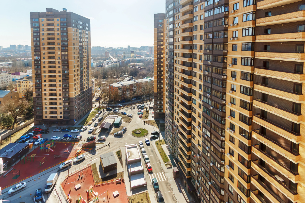 Апартаменты возле ДонЭкспоцентра и аквапарка ЖК Сердце Ростова 17 этаж