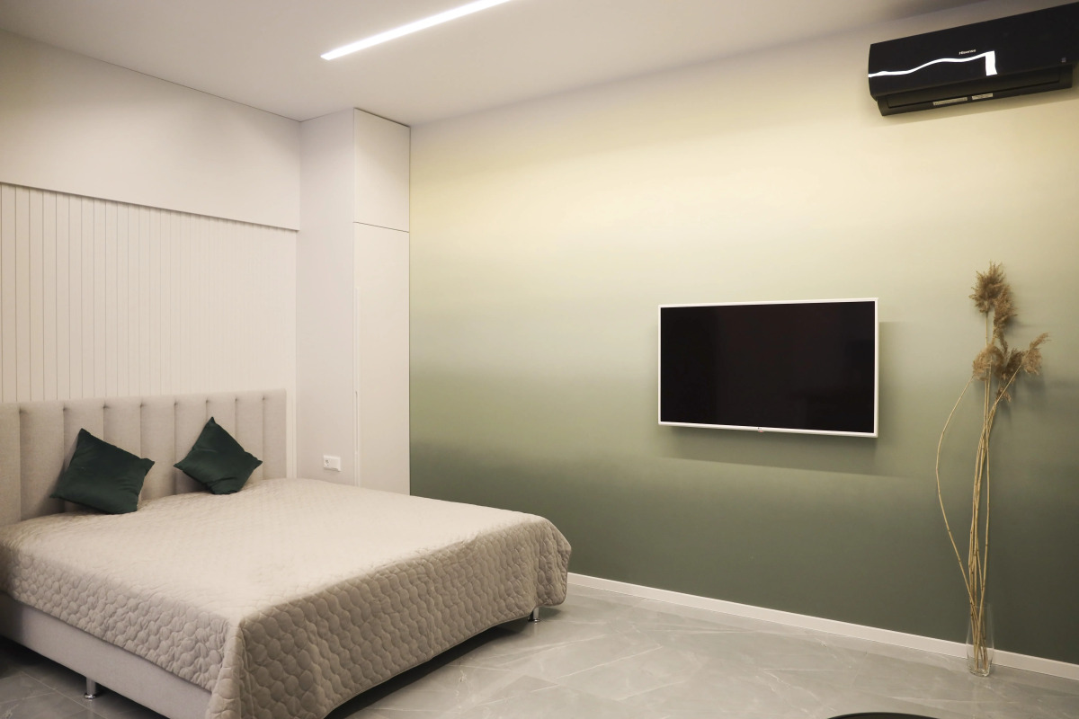 Апартаменты Buroshka Aparts С видом на город и дизайнерским ремонтом