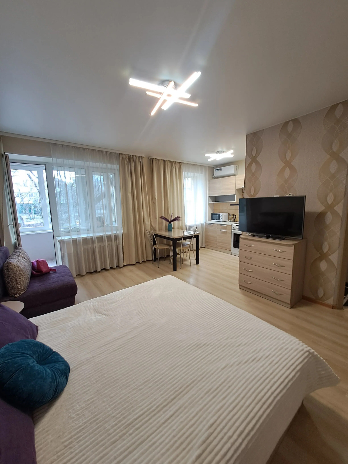 Квартира Уютная однокомнатная