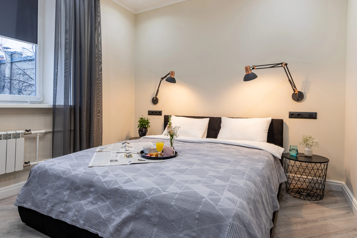 Апартаменты Авторская квартира с камином в самом сердце СПБ