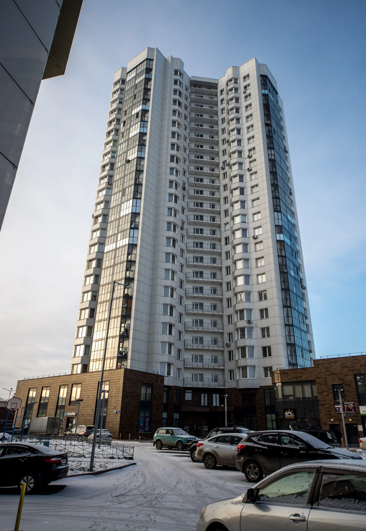 Квартира на 22 этаже с видом на город