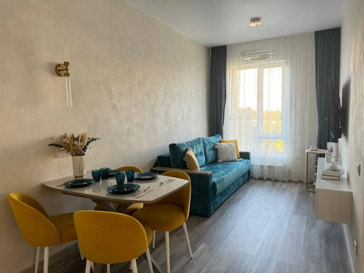 Квартира Стильная Современная 2ух Комнатная на 4 Человек