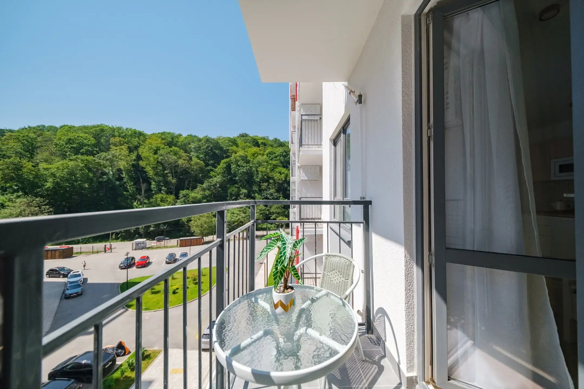 Апартаменты Уютная и новая студия в Кудепсте