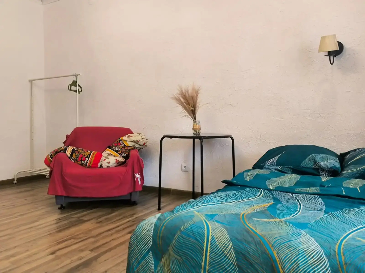 Квартира Студия, 28 м², 2 кровати