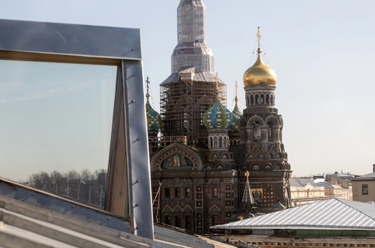 Уникальный Пентхаус Недалеко от Дворцовой Площади Апартаменты