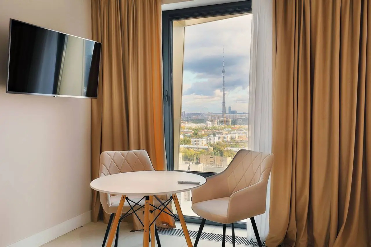 Апартаменты Современная Студия на Дмитровском Проезде 1