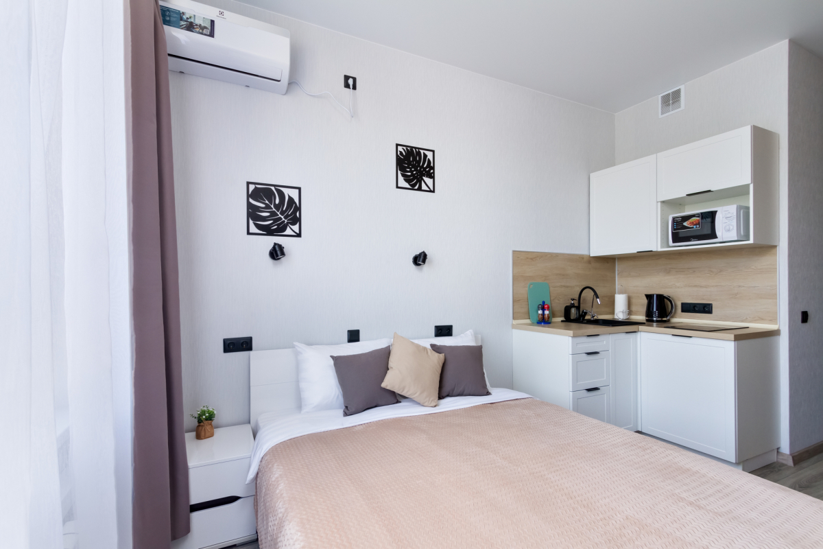 Апартаменты Уютные в Теплых Тонах