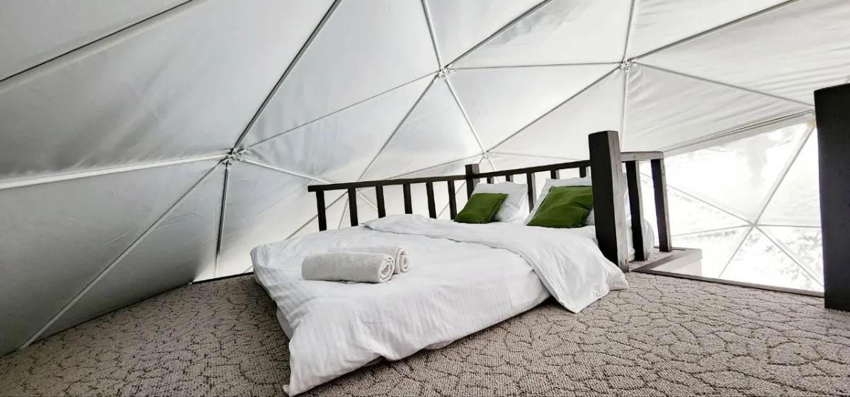 Шале Sasha Gesh, Купольный дом в Шерегеше, Рябиновая 53