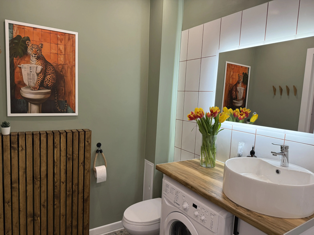 Квартира Скандинавская рядом с трассой М4 и центром города