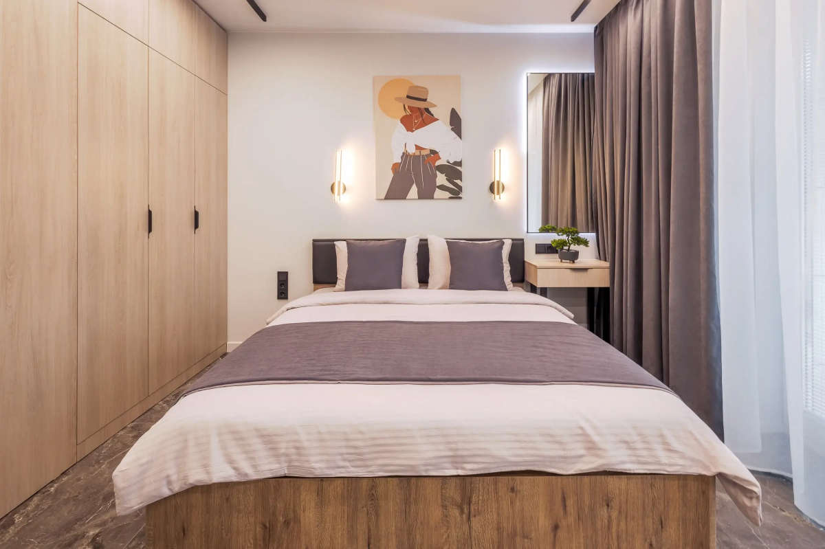 Квартира с бассейном на территории МореСолнцеАпарт