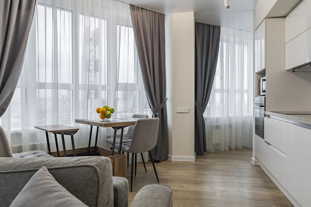 Квартира с панорамным видом и дизайнерским ремонтом