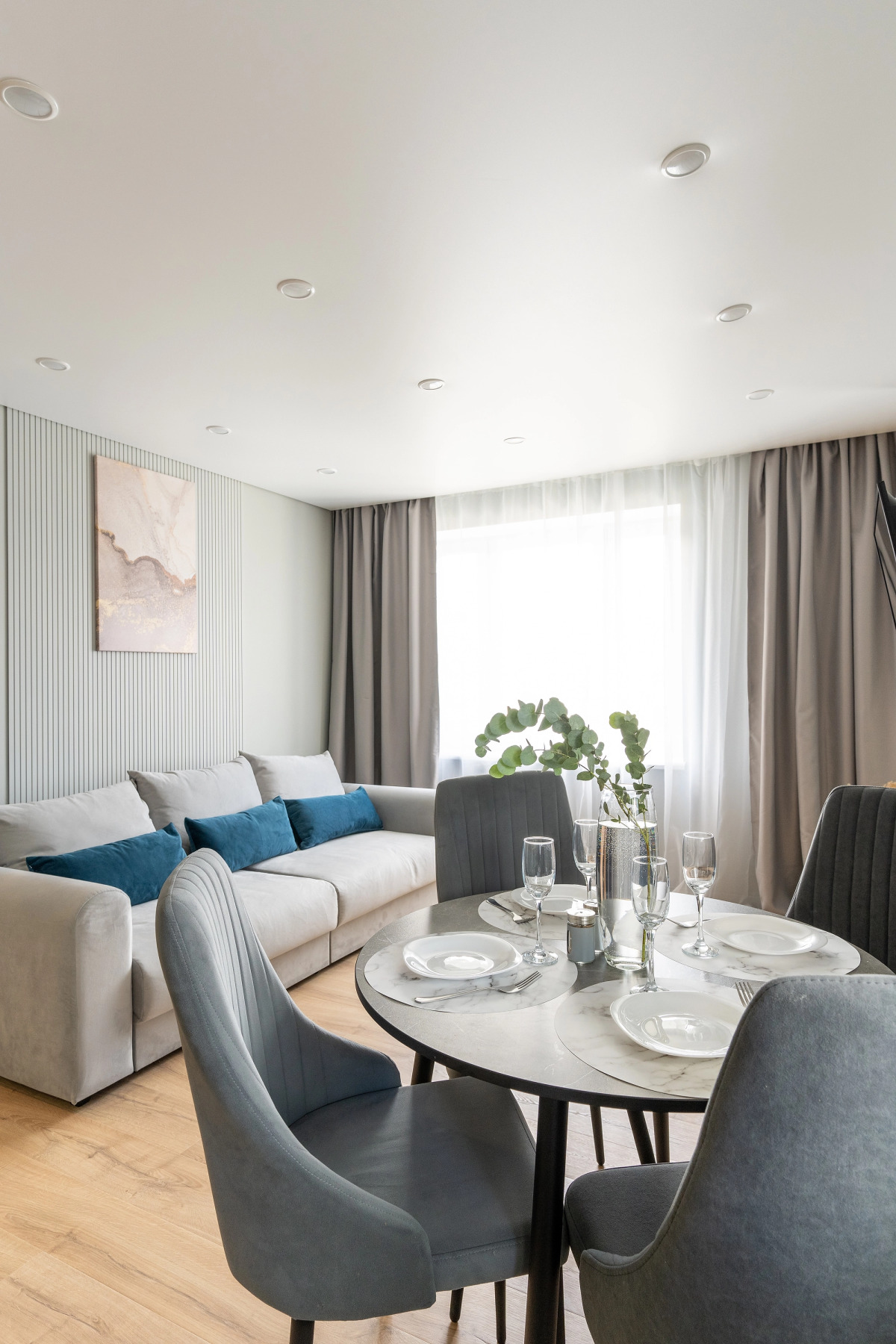 Апартаменты PtzHome евро-2 Grey2