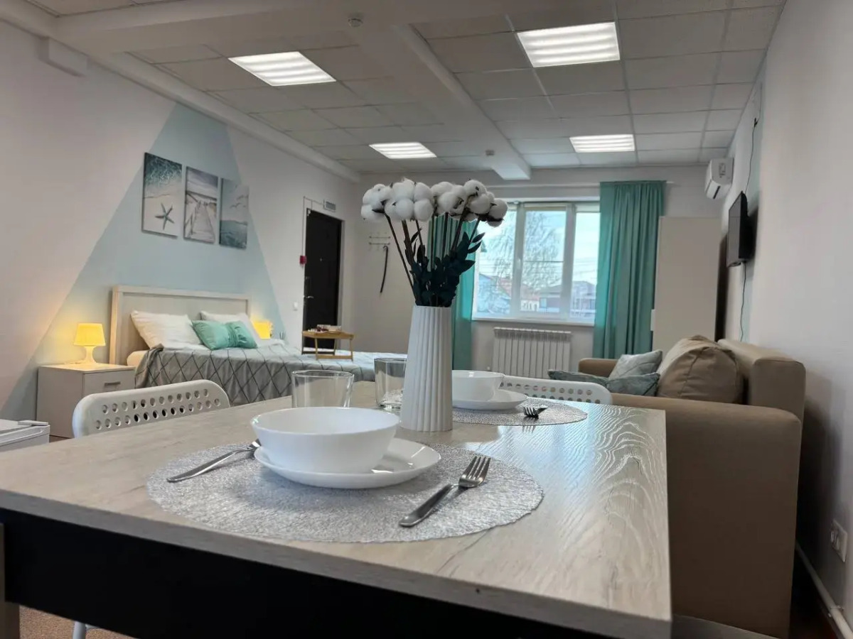 Квартира Студия с Мангальной Зоной на Улице