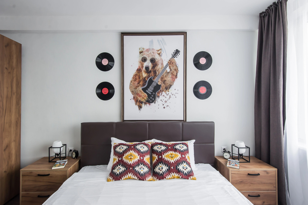 Квартира GM Apartments в стиле Рок-н-ролл с видом на Кремль