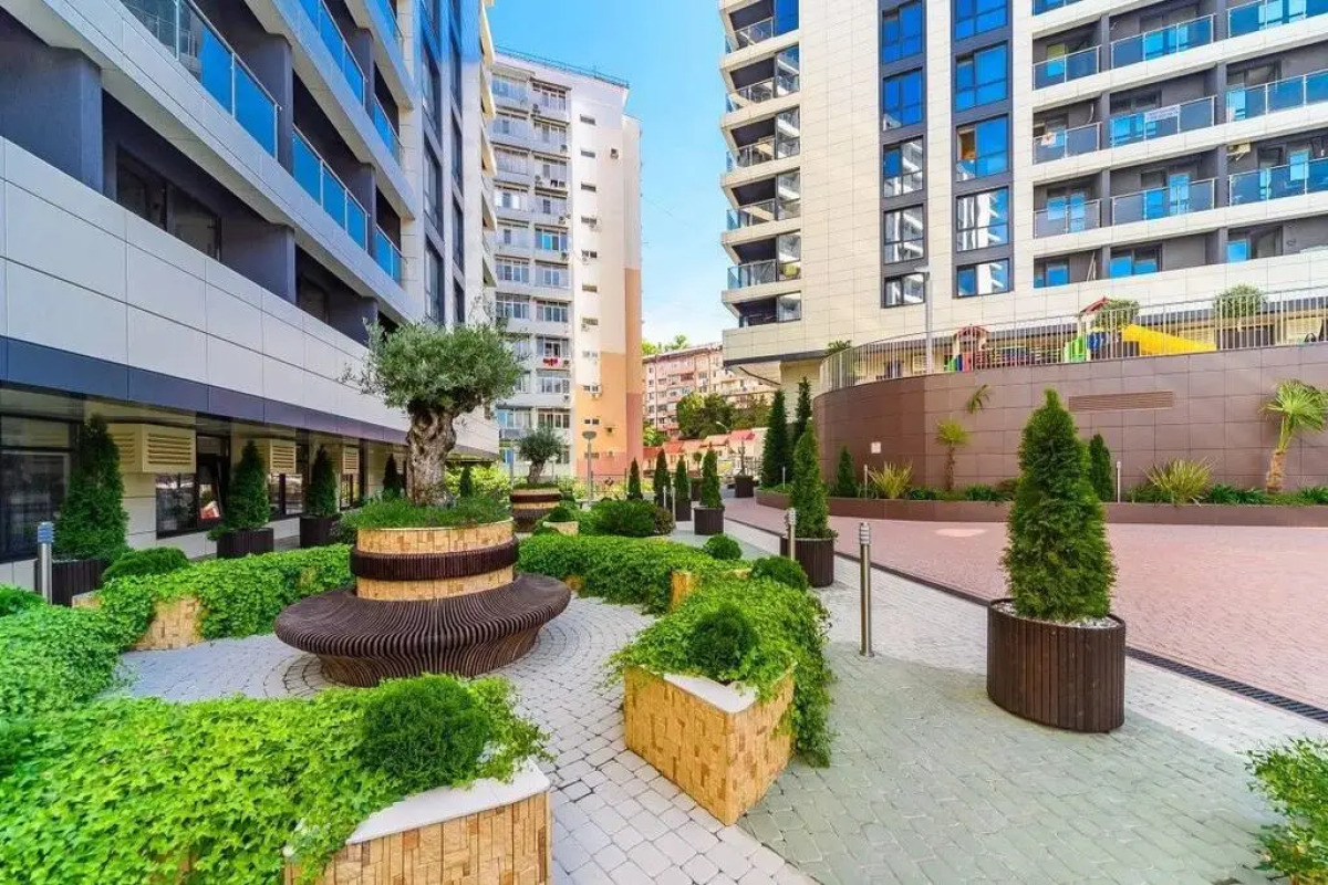 Апартаменты Сокол на верхнем этаже с балконом