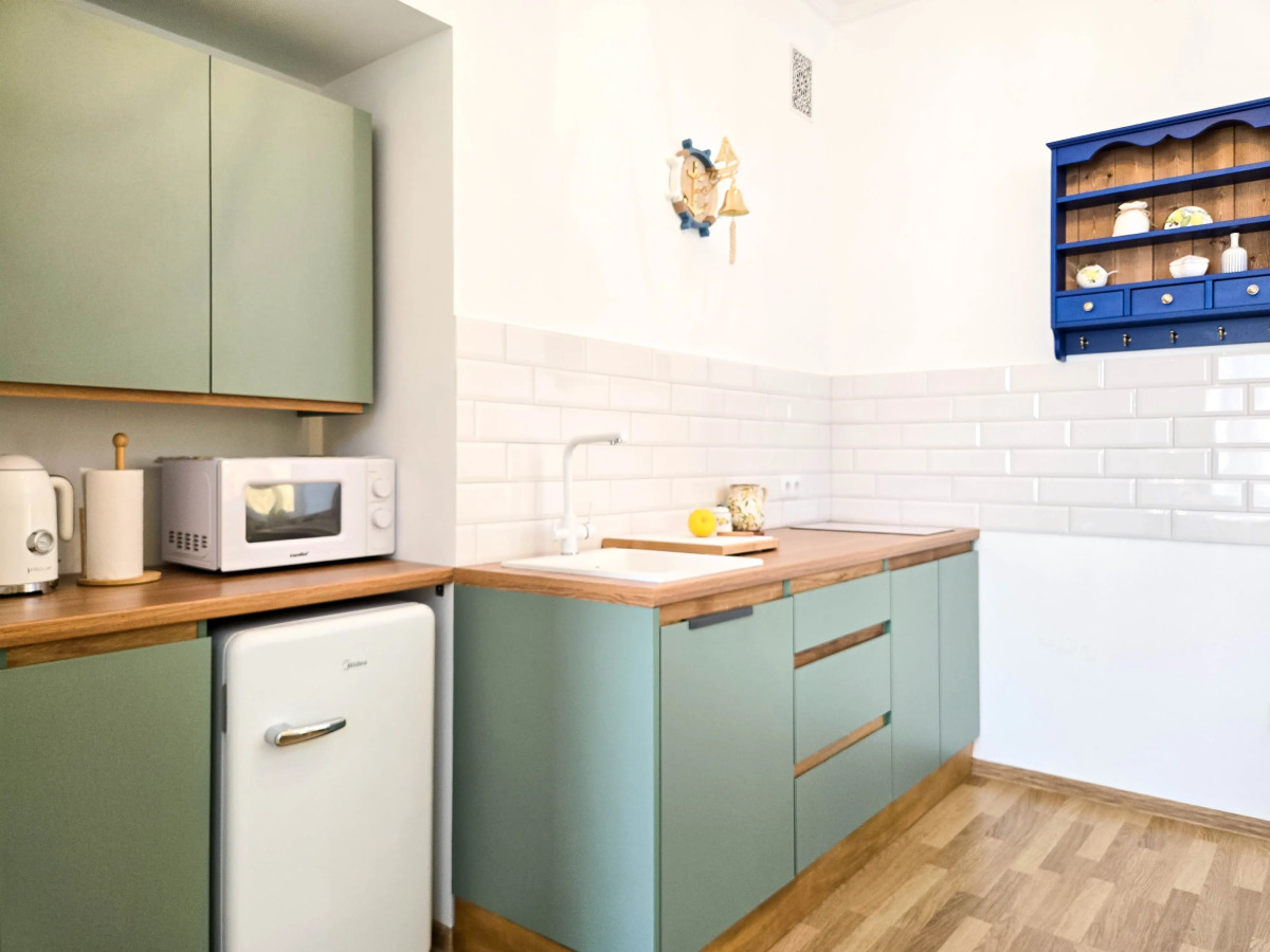 Апартаменты Двухкомнатные апартаменты в скандинавском стиле Сеть ЙоХоум