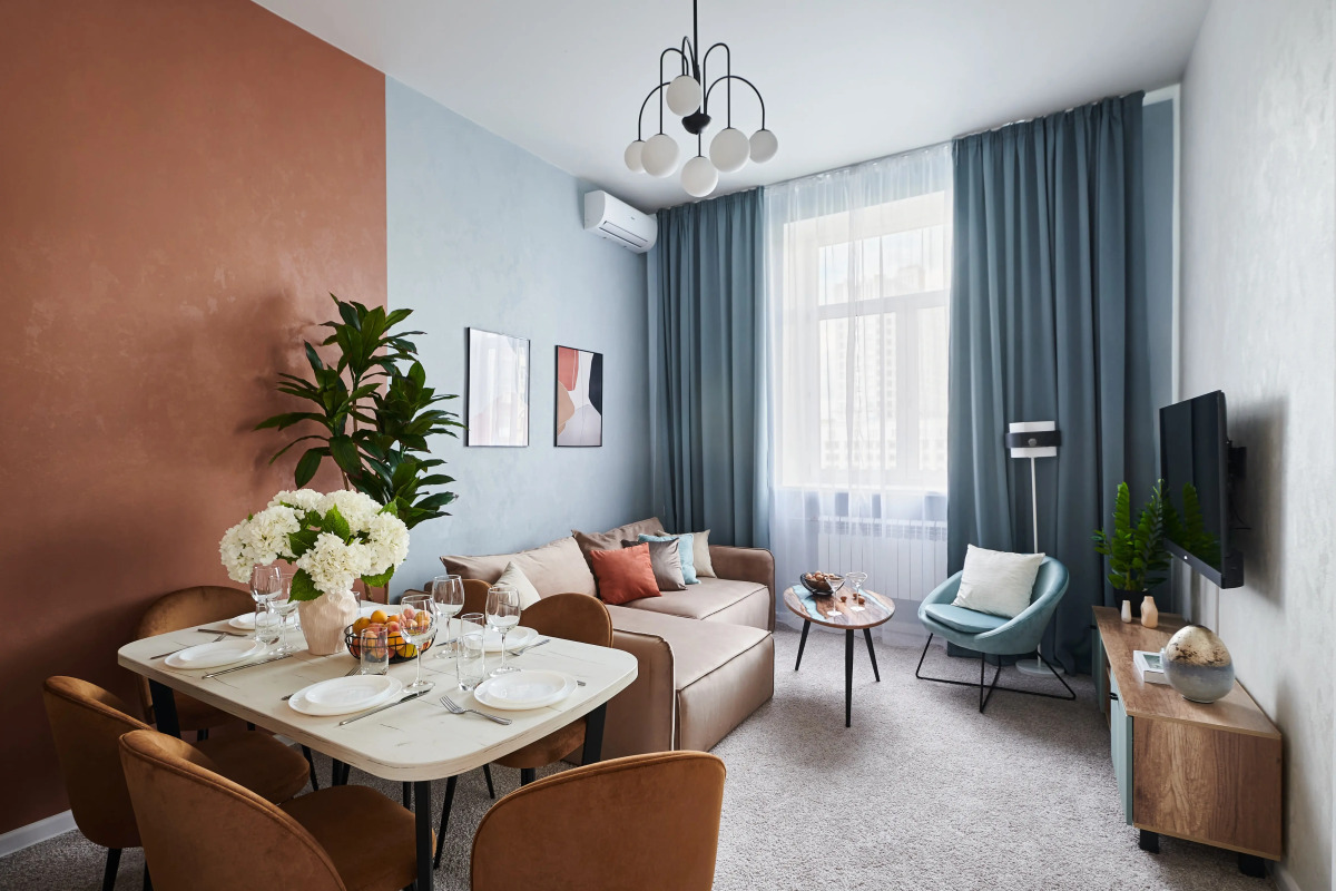 Квартира GM Apartments Тихая и уютная Трехкомнатная на Краснопресненской набережной