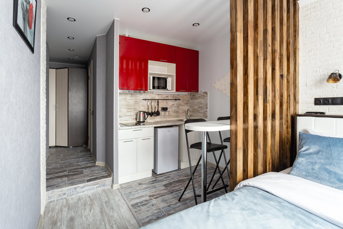 Апартаменты Студия с сауной Warm Relax