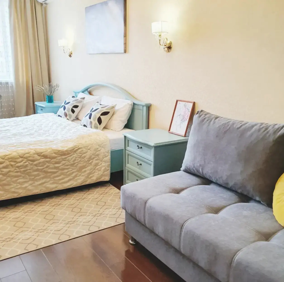 Квартира EL'HOME Евродвушка с панорамным видом на Волгу