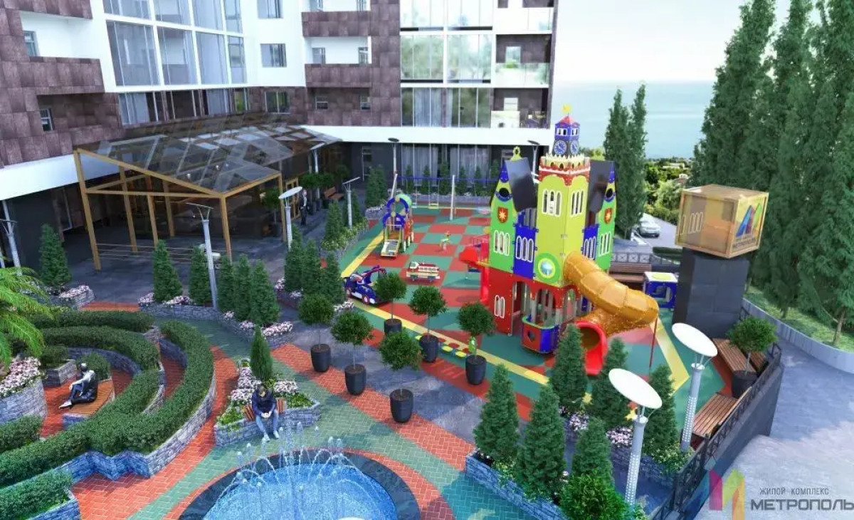 Апартаменты ЖК Метрополь у парка Дендрарий с бассейном