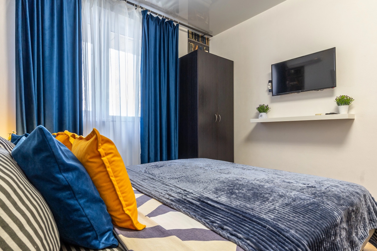 Квартира студия с балконом