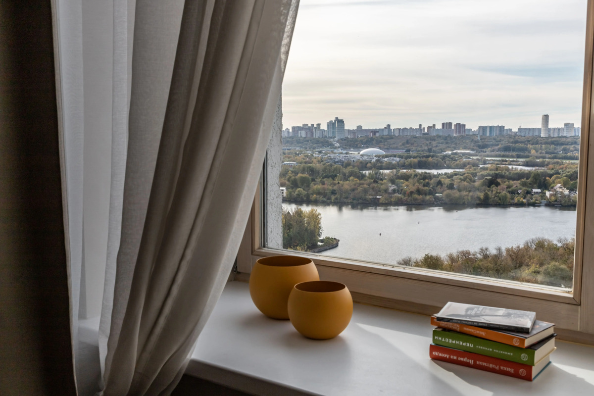 Квартира Moscow Deluxe Apartments Family suite city view-2