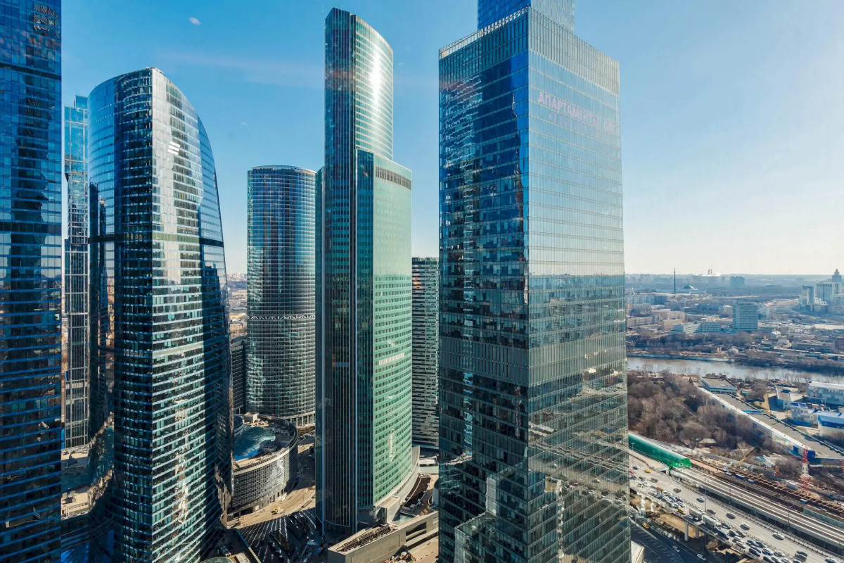 Апартаменты Москва Сити Platinum 3х комнатные 38 этаж
