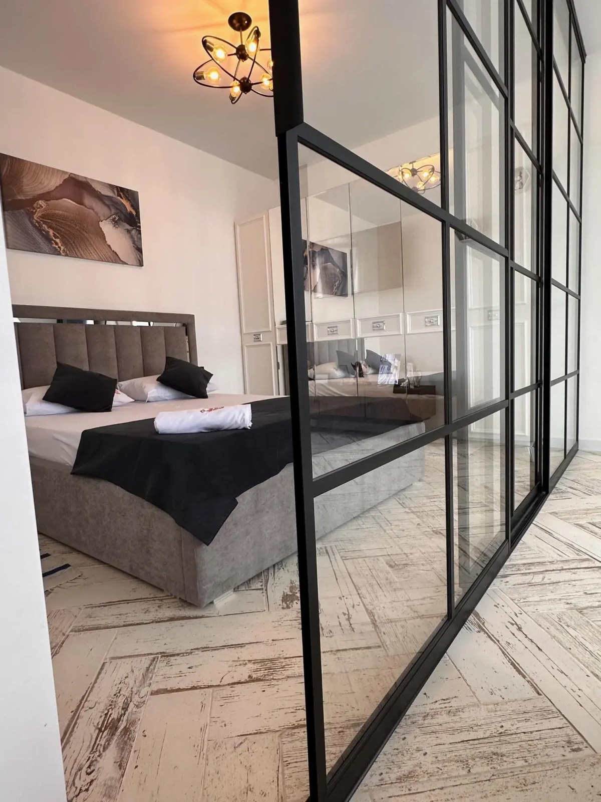 Квартира Скандинавия Однокомнатная Люксовая с Видом на Горы