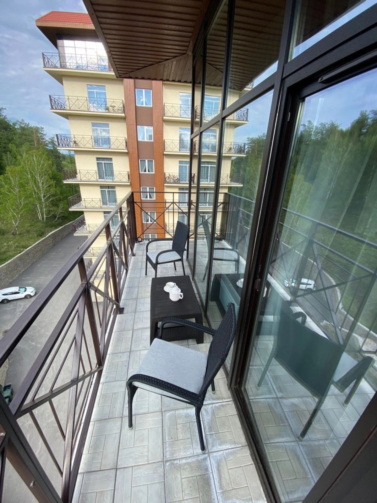 Апартаменты Апартамент 805 с Панорамными Окнами Business Residence-2