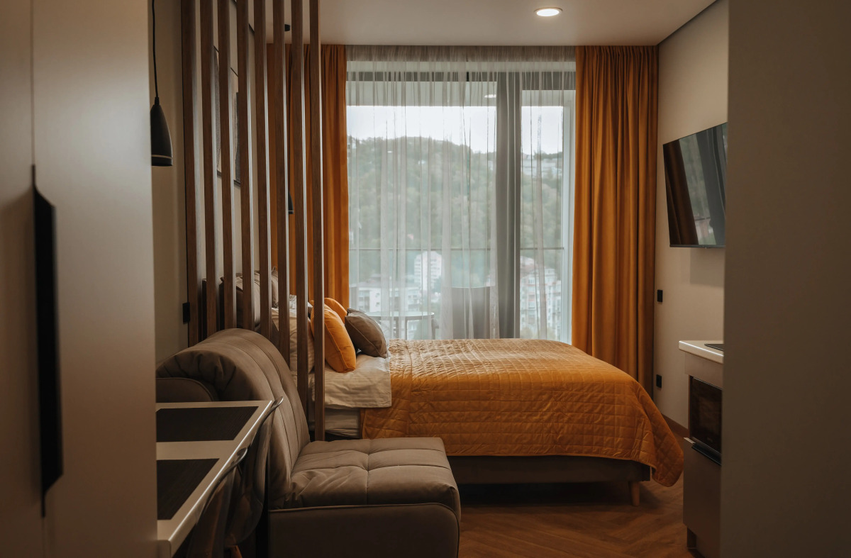 Апартаменты в Сочи центр Хосты с видом на море АК Горка