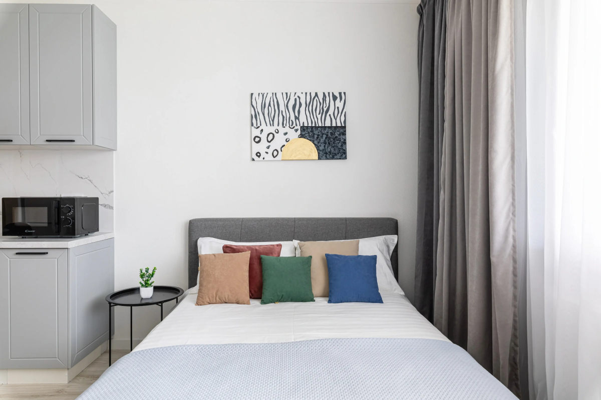 Квартира Green-4-уютная Студия в Центре