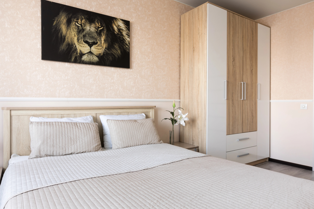 Апартаменты с 3мя комнатами NevaBed в небоскребе