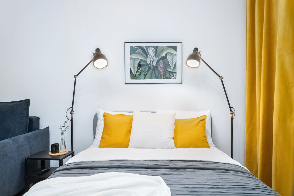 Апартаменты Арт Лайн Moderna Яркая Студия