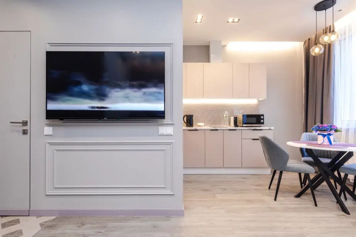 Апартаменты «Бордовый шик» в районе ВДНХ «Эстет Апарт»