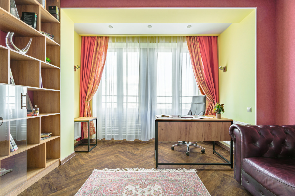 Квартира Lalapart Vintage House с отдельным рабочим кабинетом в небоскребе