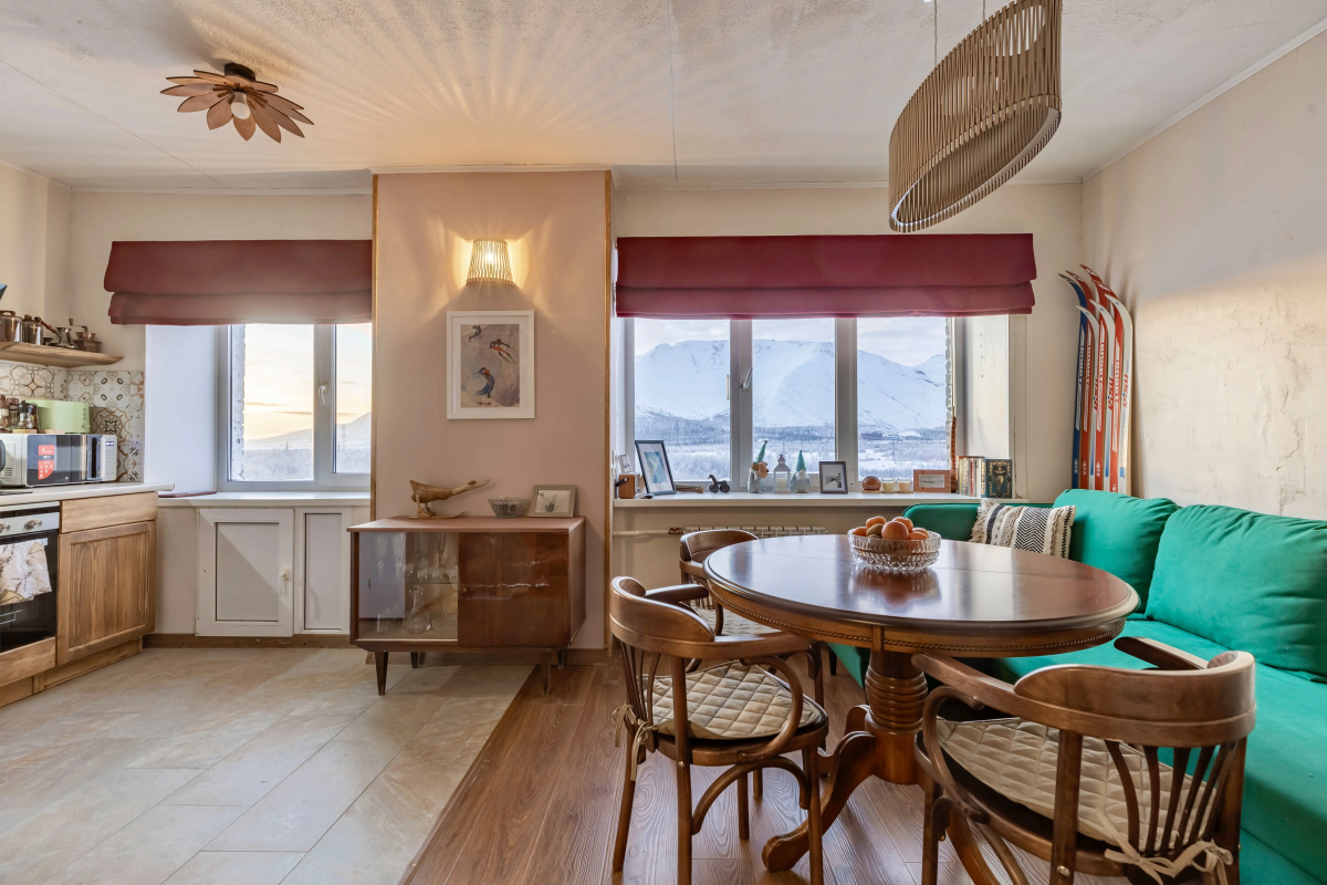 Квартира 2-комн Ностальгия с видом на горы