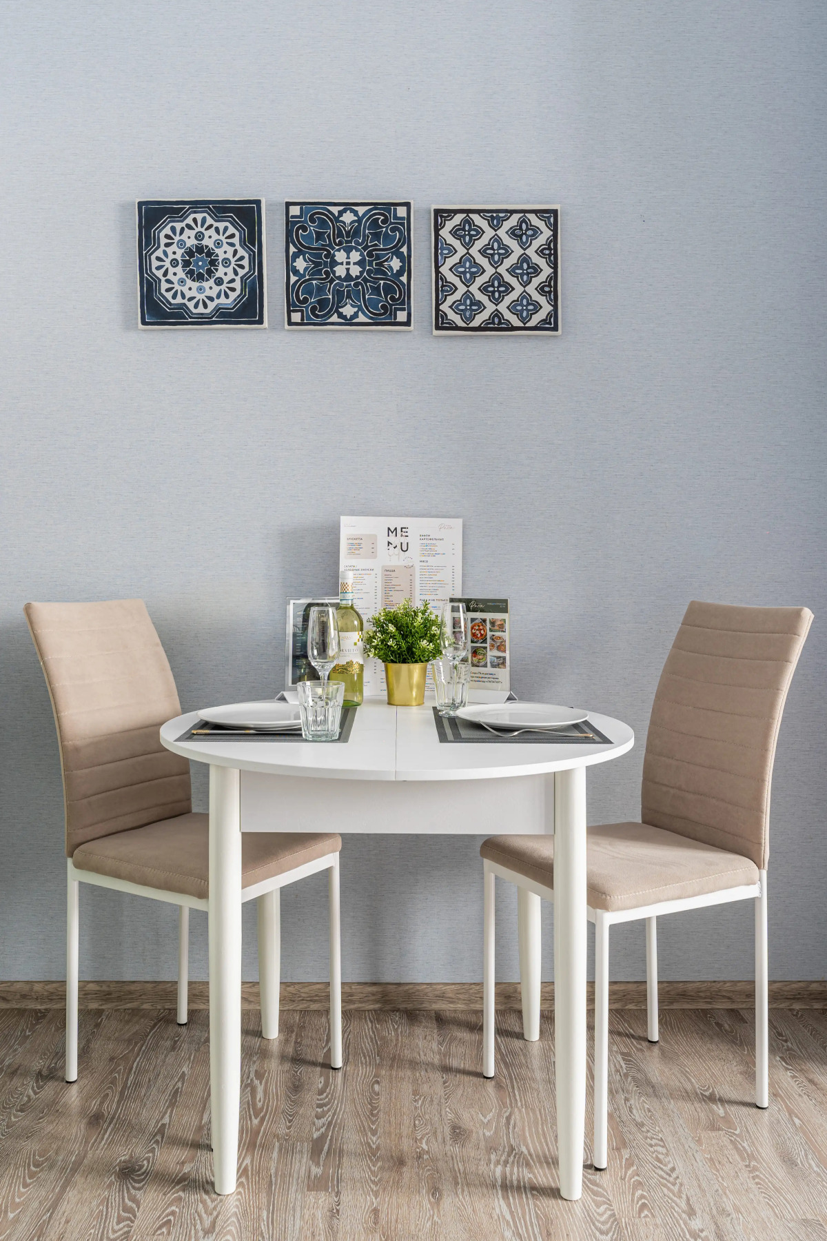 Апартаменты Lalapart Aquamarine с балконом у метро Дмитровская