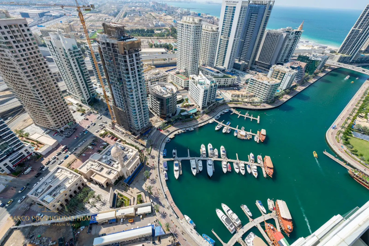 Апартаменты Marco Polo Fancy Marina Getaway With Mesmerizing Views