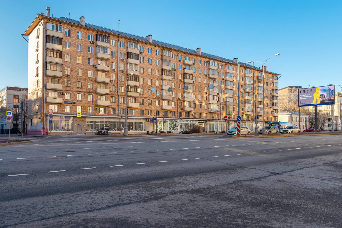 Квартира с балконом на Новослободской