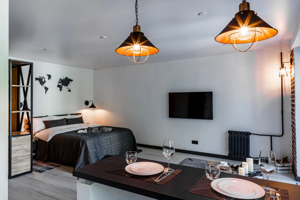 Апартаменты InterLoft 1 Old Town Free Parking Wi-Fi 100/50 Smart TV