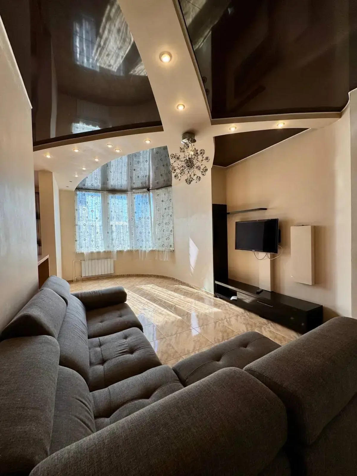 Апартаменты Двухкомнатные Sutki Vip на Пушкина 15, 5 этаж