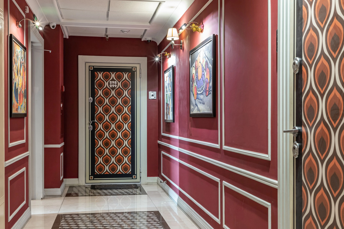 Квартира Moscow Deluxe Apartments Family suite city view-2